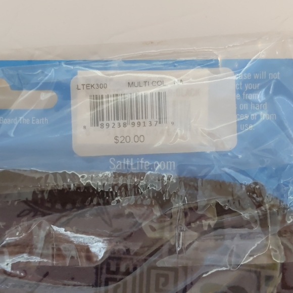 NWT Salt Life Neoprene 10" Case for Tablets/iPads w/Skull & Hooks - Picture 6 of 7